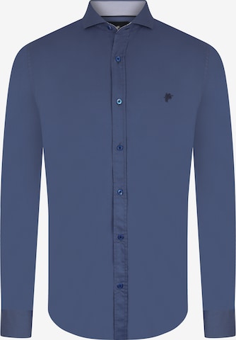 Chemise 'Austin' DENIM CULTURE en bleu : devant