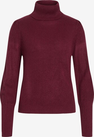 VILA Sweater in Red: front