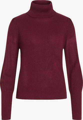 VILA Sweater in Red: front