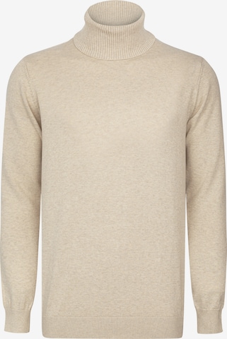 Pull-over Felix Hardy en beige : devant