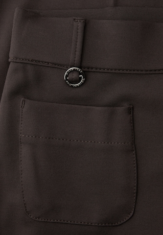 STREET ONE Loose fit Pleated Pants in Brown