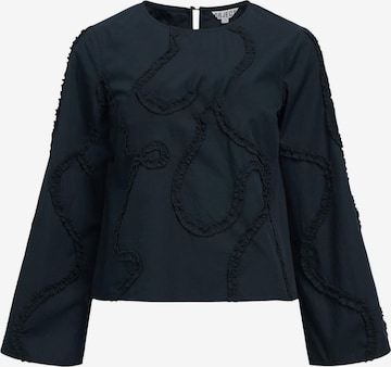 Camicia da donna di OBJECT in blu: frontale