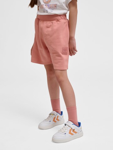 Hummel regular Bukser 'Clean' i orange: forside