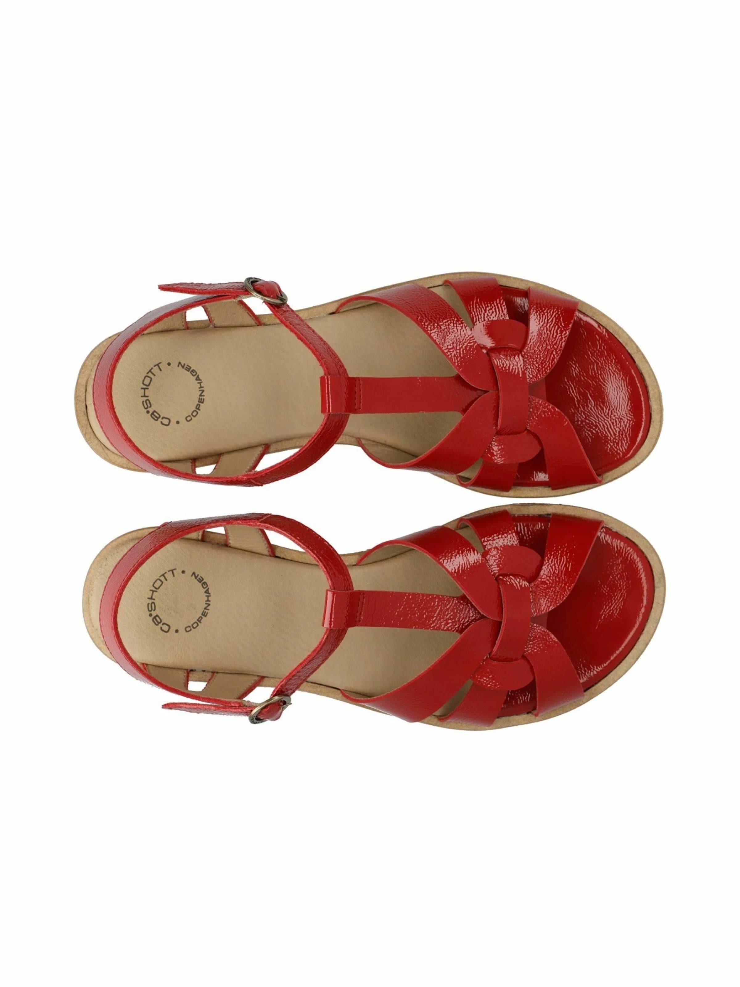 Ca'Shott Sandals 'Gitta' in Red