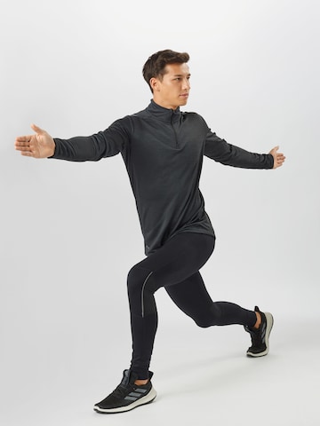 ENDURANCE Skinny Workout Pants 'Tranny Winter XQL' in Black