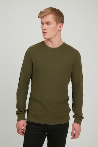BLEND Trui in Groen: voorkant