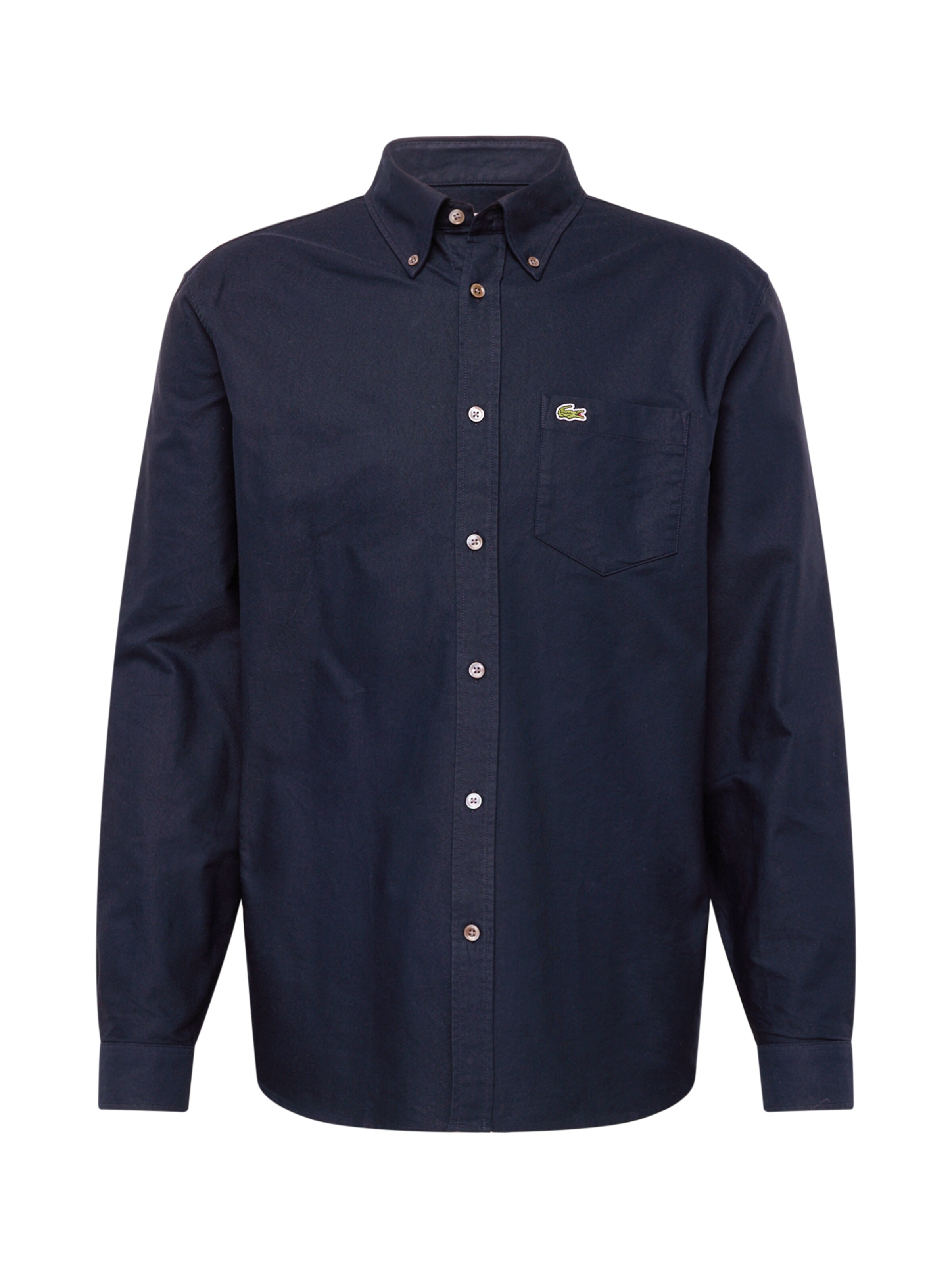 LACOSTE Regular Fit Hemd in Blau: Vorderseite