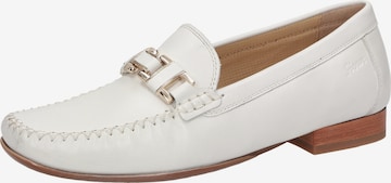 SIOUX Classic Flats 'Cambria' in White: front