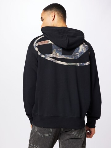 DIESEL Sweatshirt i svart