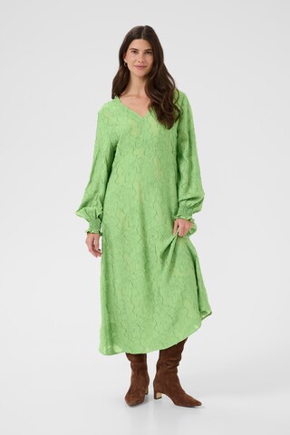 Cream Dress 'CRCecilie' in Green: front