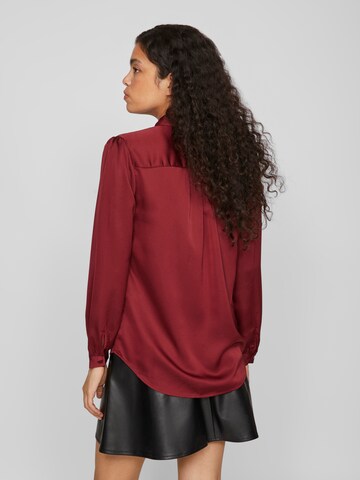 VILA - Blusa 'VIELLETTE' em vermelho