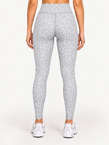 Smilodox Skinny High Waist Leggings ' Velvara ' in Grau