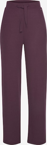 Pantalon de pyjama s.Oliver en violet : devant