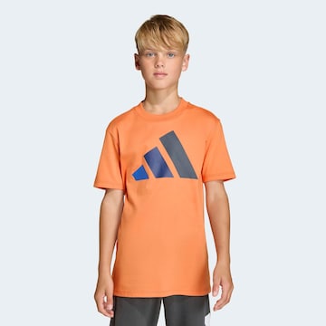 ADIDAS SPORTSWEAR Shirt in Orange: front