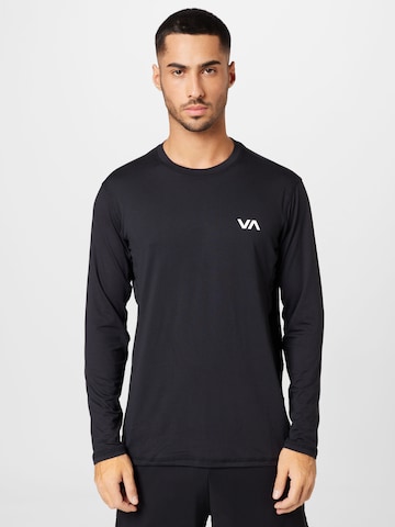 RVCA Koszulka w kolorze czarny: przód