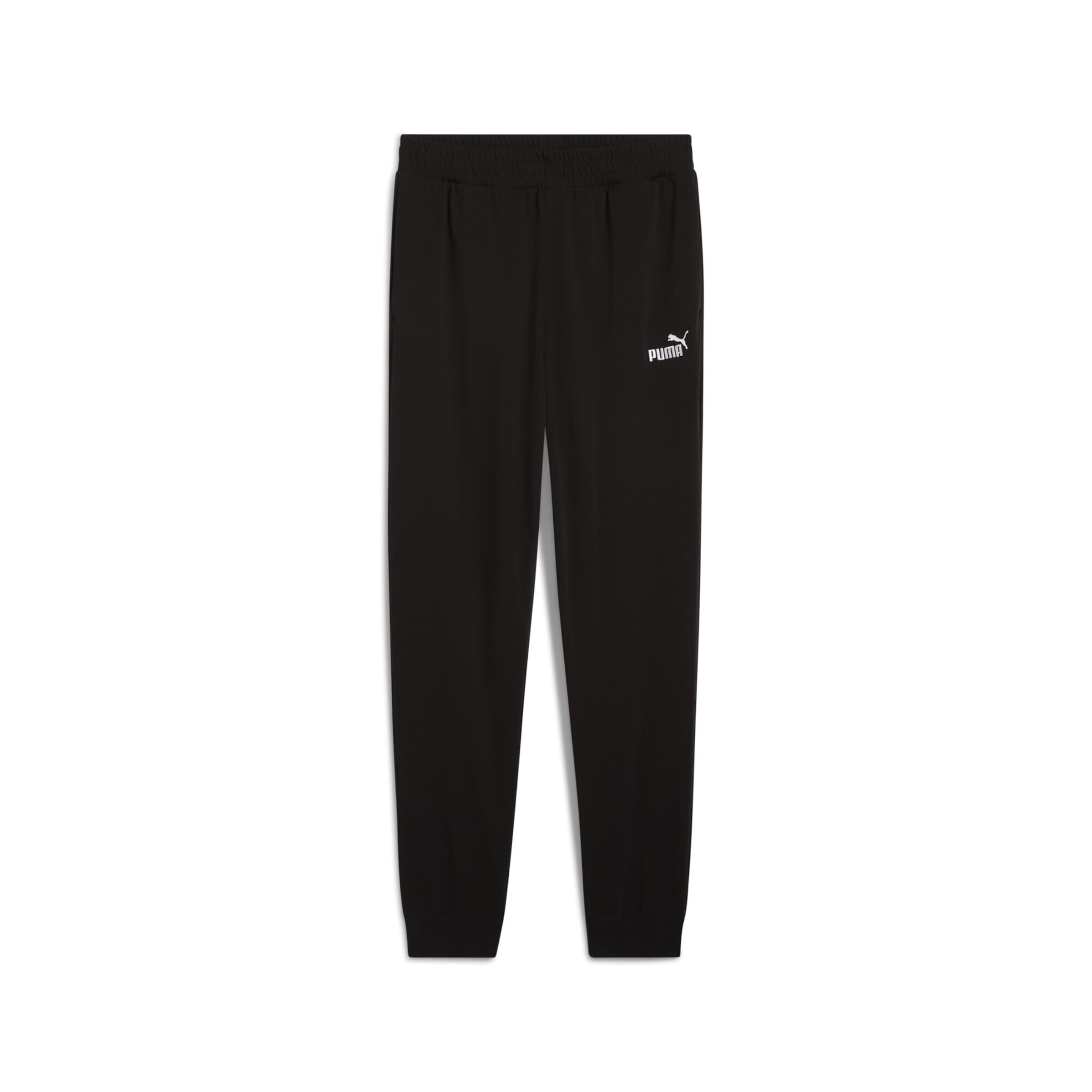 PUMA Regular Broek 'Essentials No. 1' in Zwart: voorkant