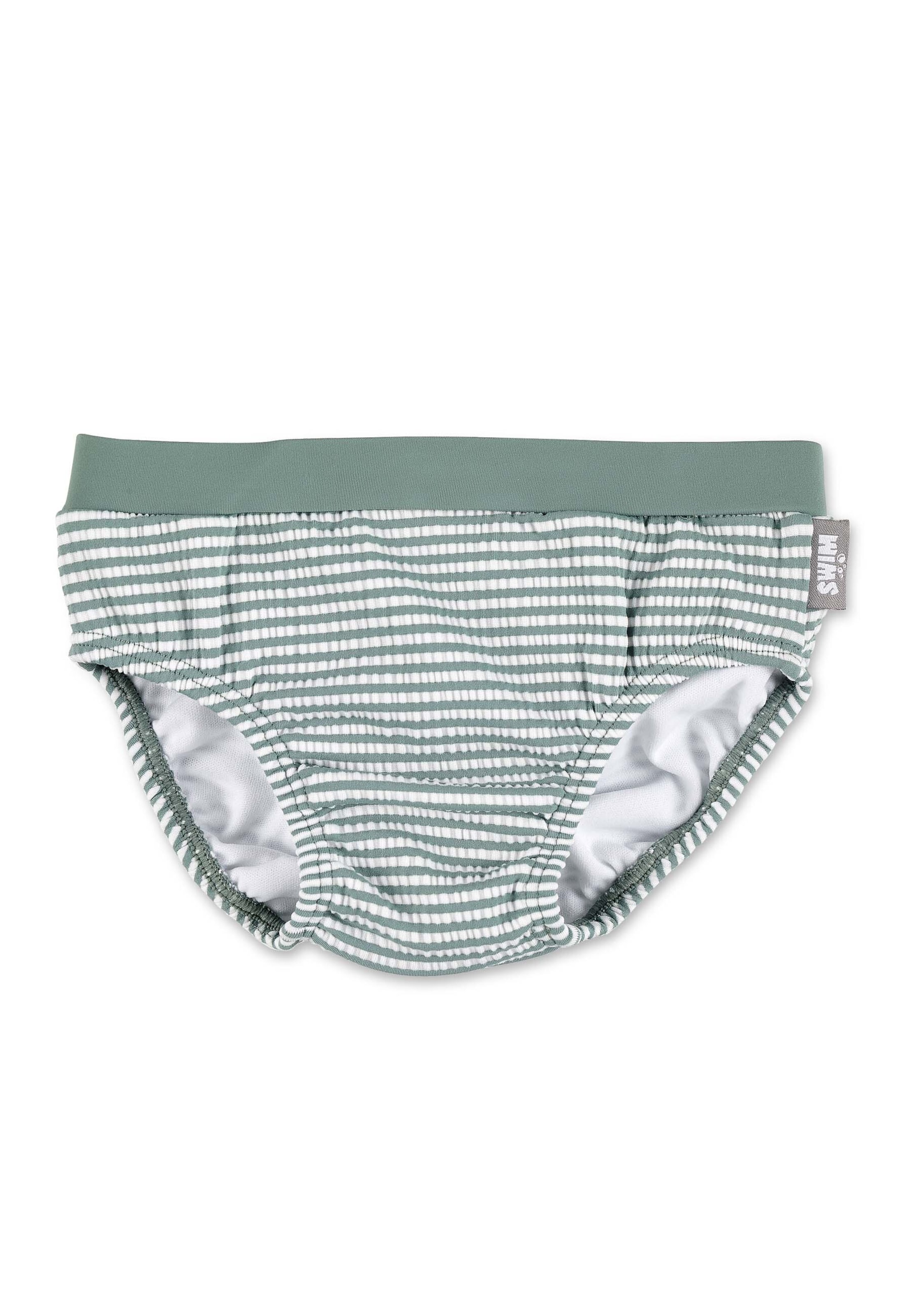 STERNTALER Badehose Hai in Grün: Vorderseite