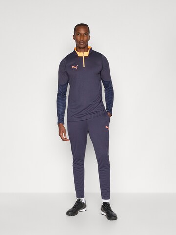T-Shirt fonctionnel 'Individual CUP' PUMA en bleu