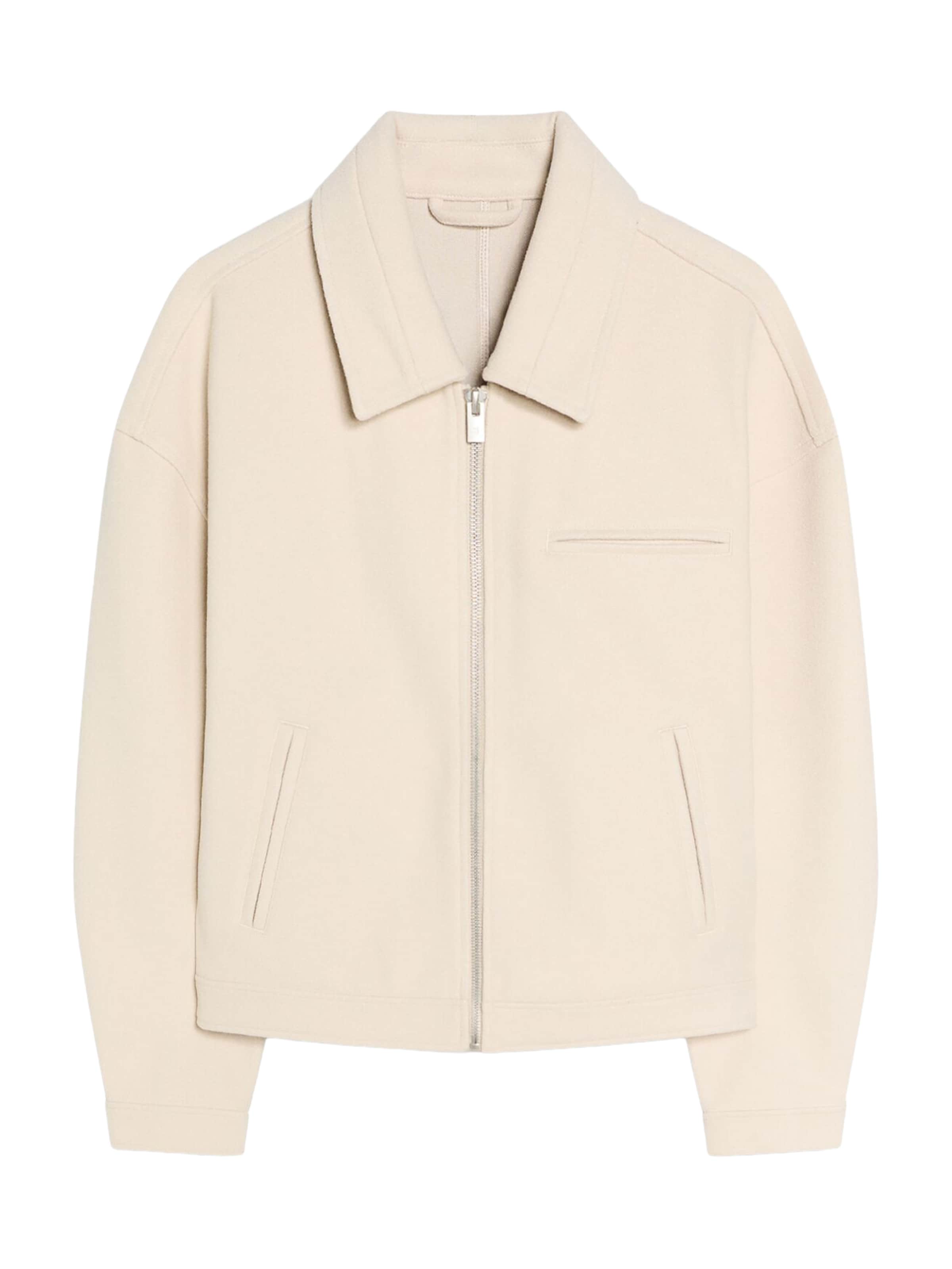 Bershka Between-season jacket in Grey: front