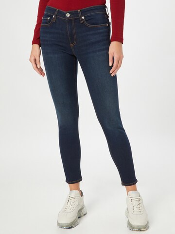 rag & bone - Skinny Vaquero 'CATE' en azul: frente