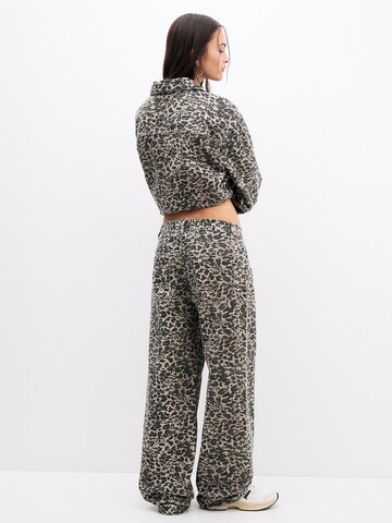 Baggy Jean Pull&Bear en marron