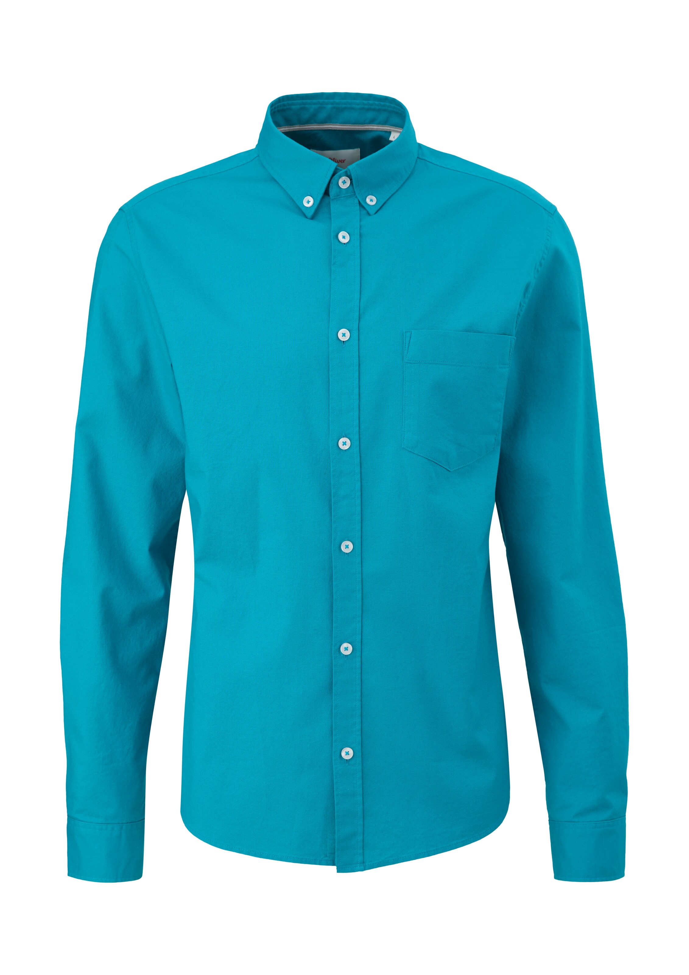s.Oliver Hemd in Grün: Vorderseite