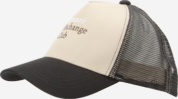 smėlio ARMANI EXCHANGE Kepurė: priekis