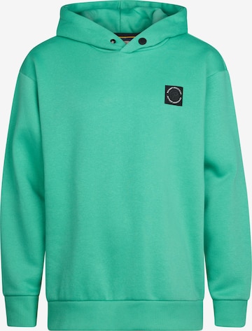 Petrol Industries Sweatshirt in Green: front