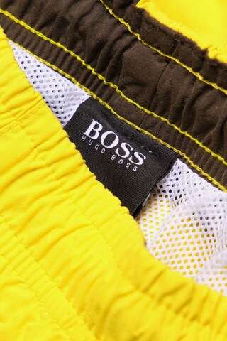 BOSS Black Shorts in 35-36 in Yellow