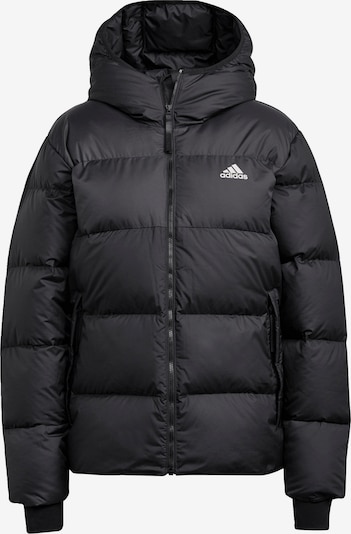 ADIDAS PERFORMANCE Outdoorjacke 'D11 Big Baffle' in schwarz / weiß, Produktansicht