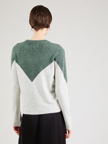 VERO MODA Sweater 'VMPLAZA' in Green