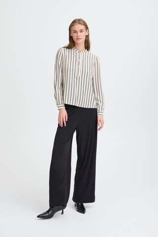 ICHI Blouse in Beige