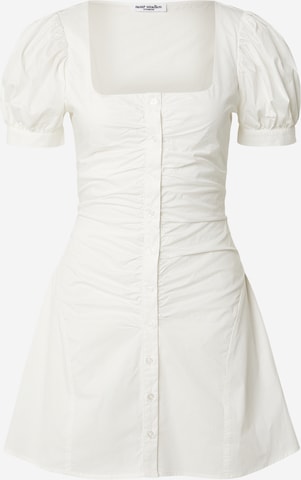 noar studios Φόρεμα σε λευκό: μπροστά