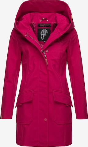 Manteau fonctionnel 'Mayleen' MARIKOO en rose : devant