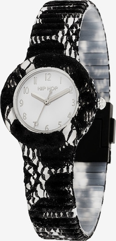 Hip Hop Analoog horloge in Zwart: voorkant