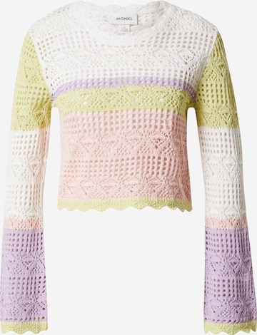 Pullover di Monki in rosa: frontale