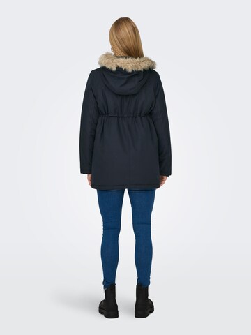 Only Maternity Parka 'Lucia' in Blau