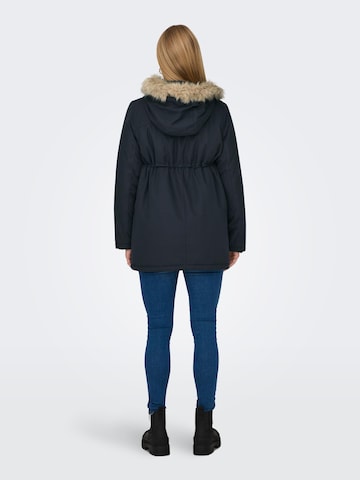 Only Maternity Winterparka 'Lucia' in Blauw