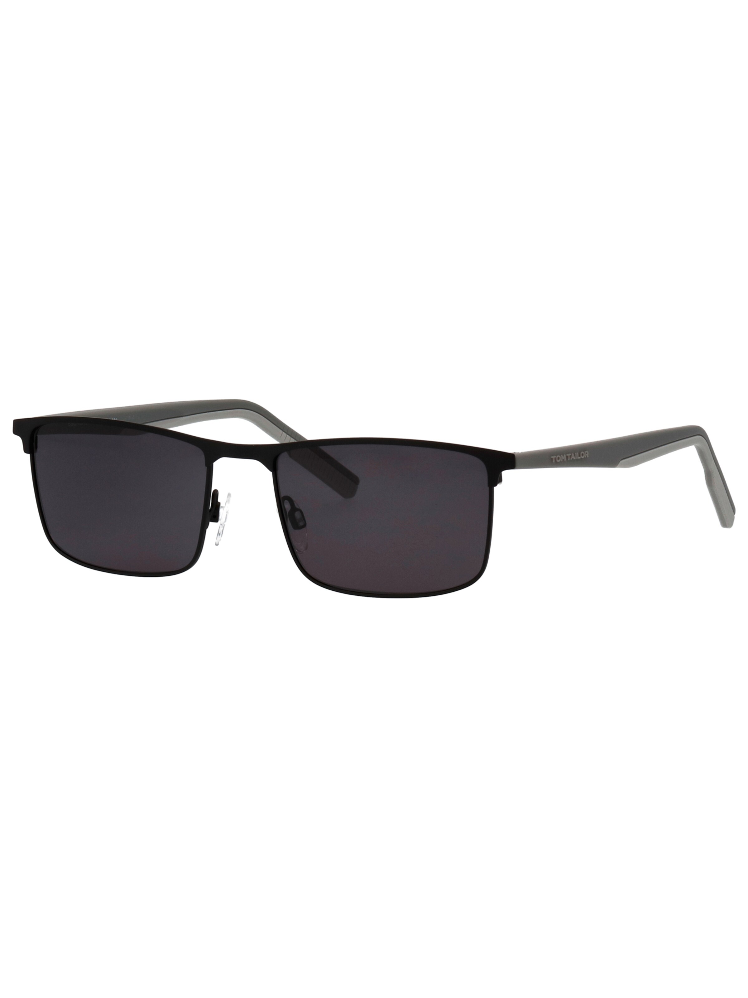 TOM TAILOR Sunglasses in Black: front