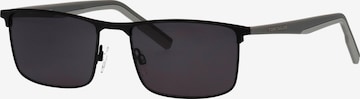 TOM TAILOR Sunglasses in Black: front