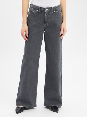 Someday Wide leg Jeans 'Cellma Edge' in Grey: front