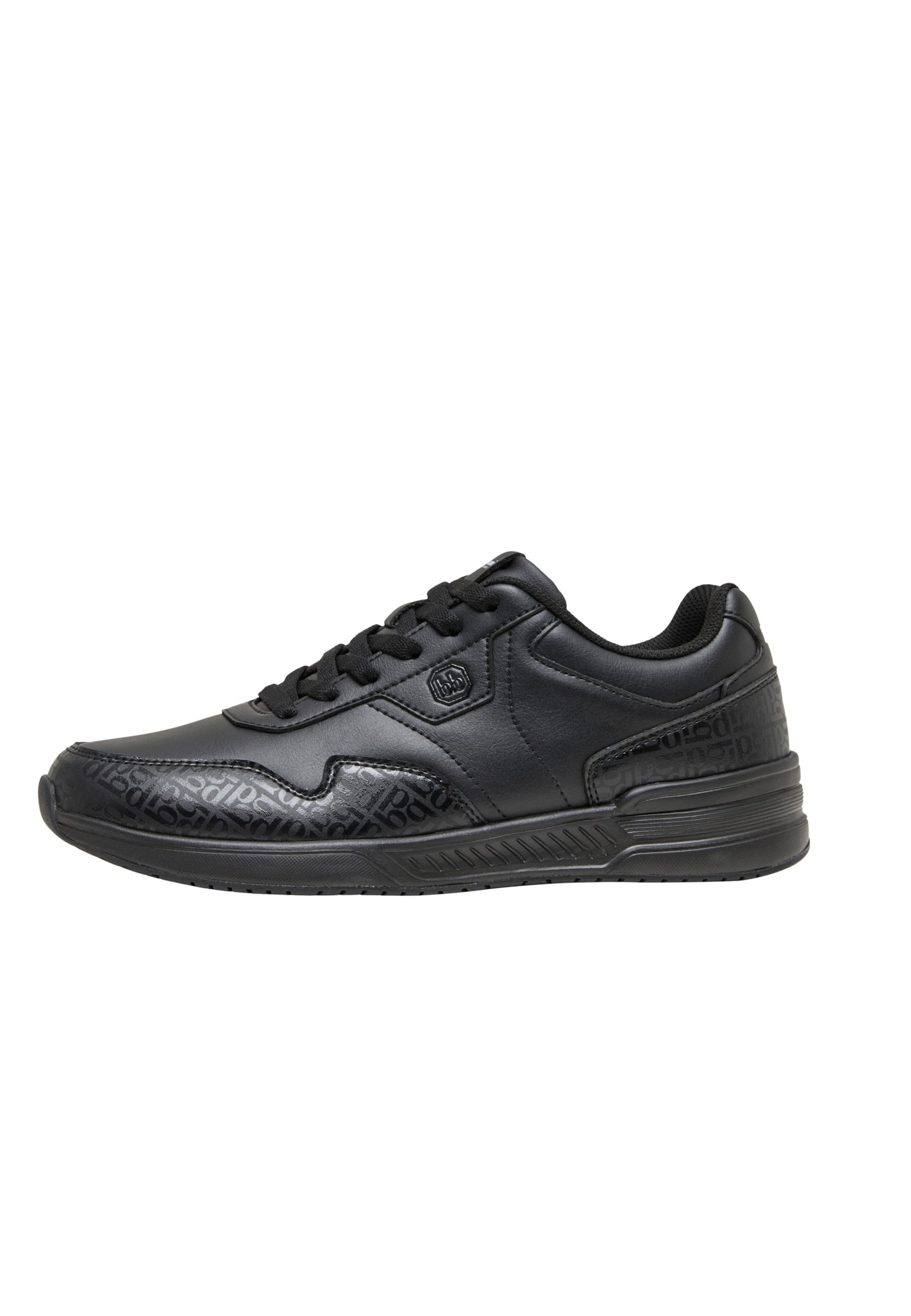 Sneaker bassa di Bruno Banani in nero: frontale