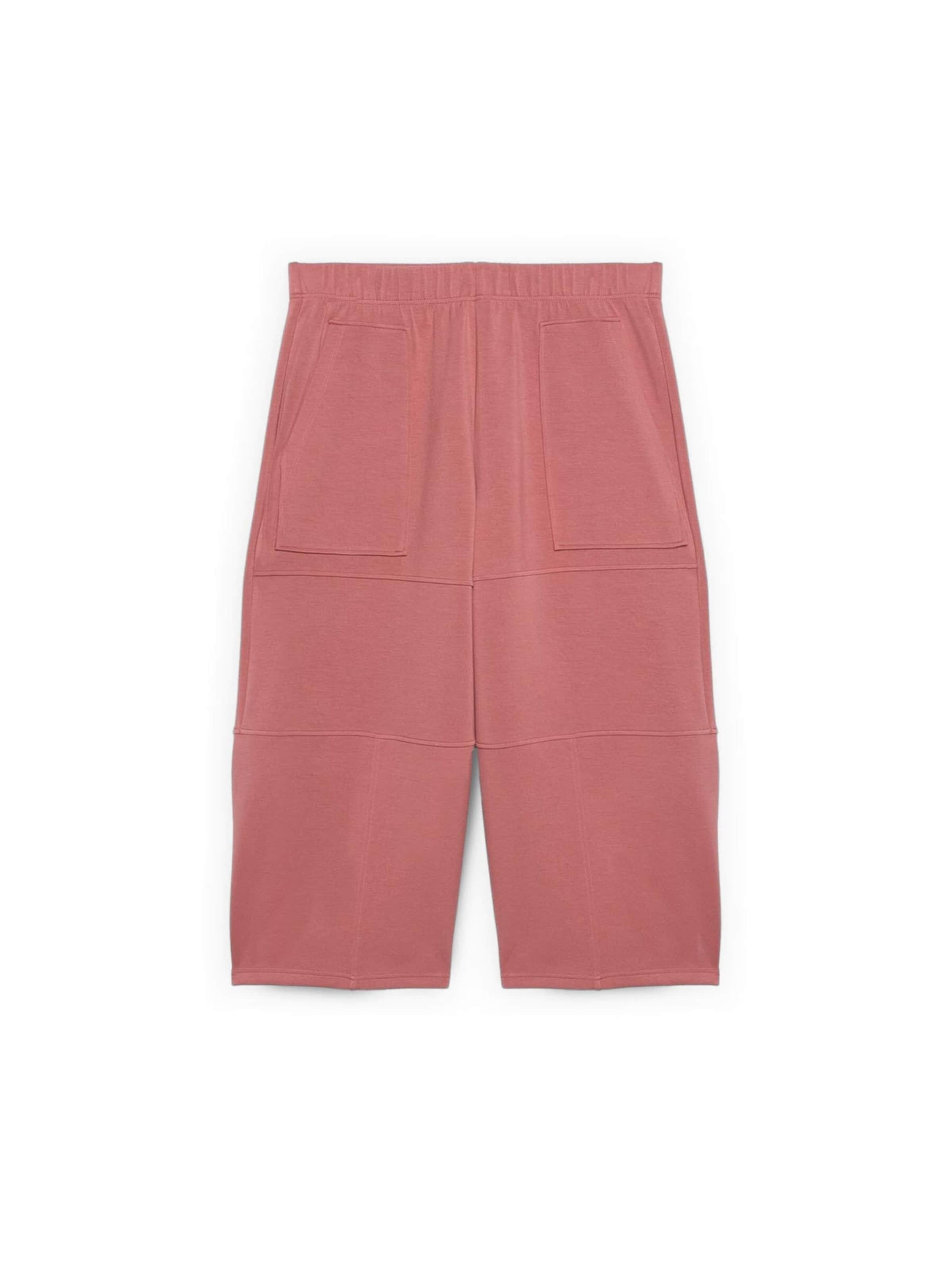 Tapered Pantaloni di Fiorella Rubino in rosa: frontale