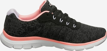 Sneaker low de la SKECHERS pe negru