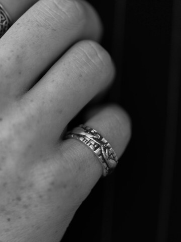 REYTEL Ring 'THE CREATION OF ADAM' in Silber