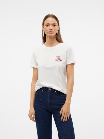 VERO MODA - Camisa em branco: frente