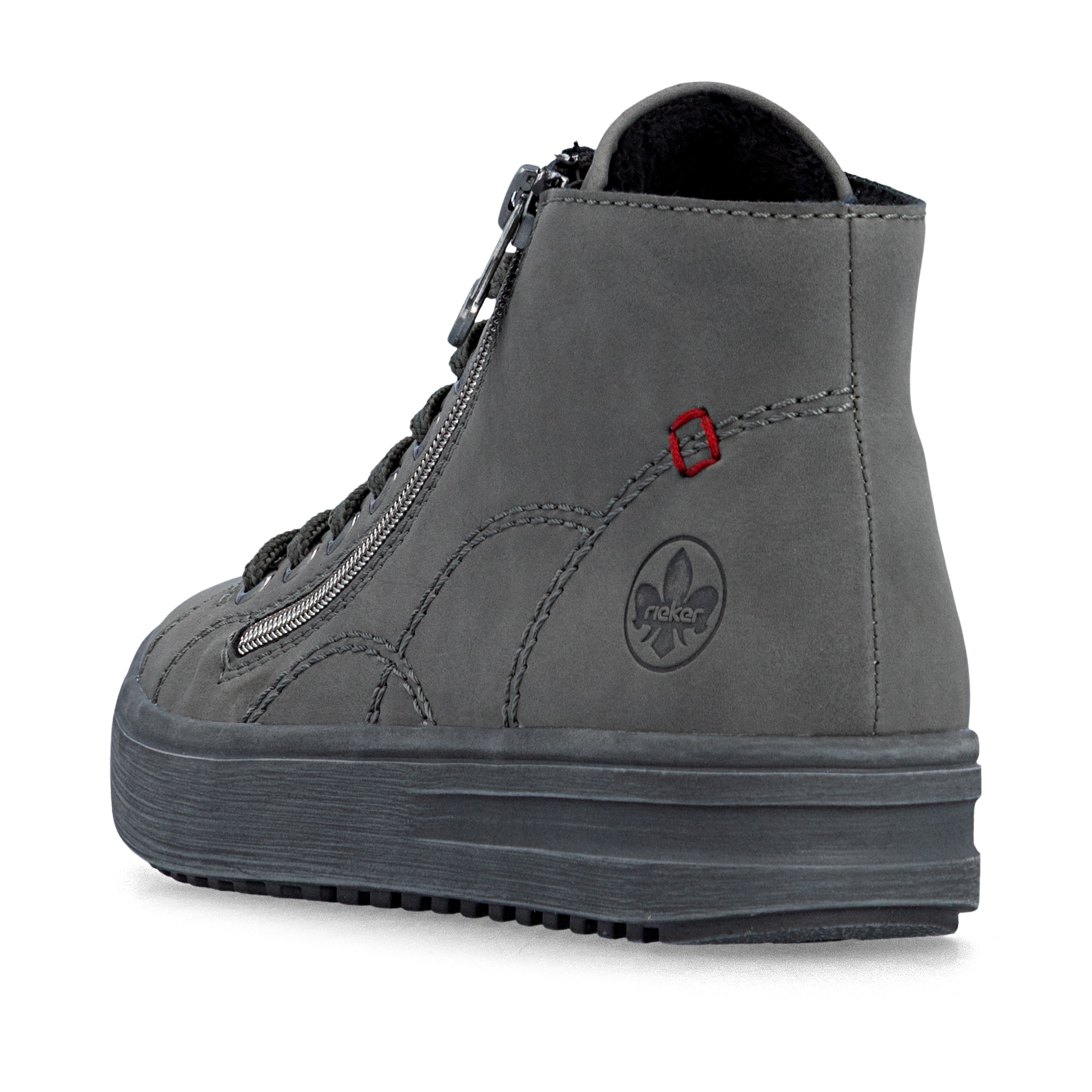 Baskets hautes Rieker en gris