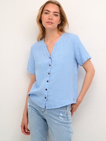 Cream - Blusa 'Bellis' en azul: frente