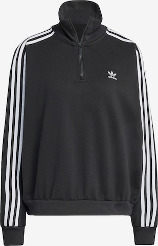 ADIDAS ORIGINALSSweater majica 'Adicolor' - crna boja: prednji dio