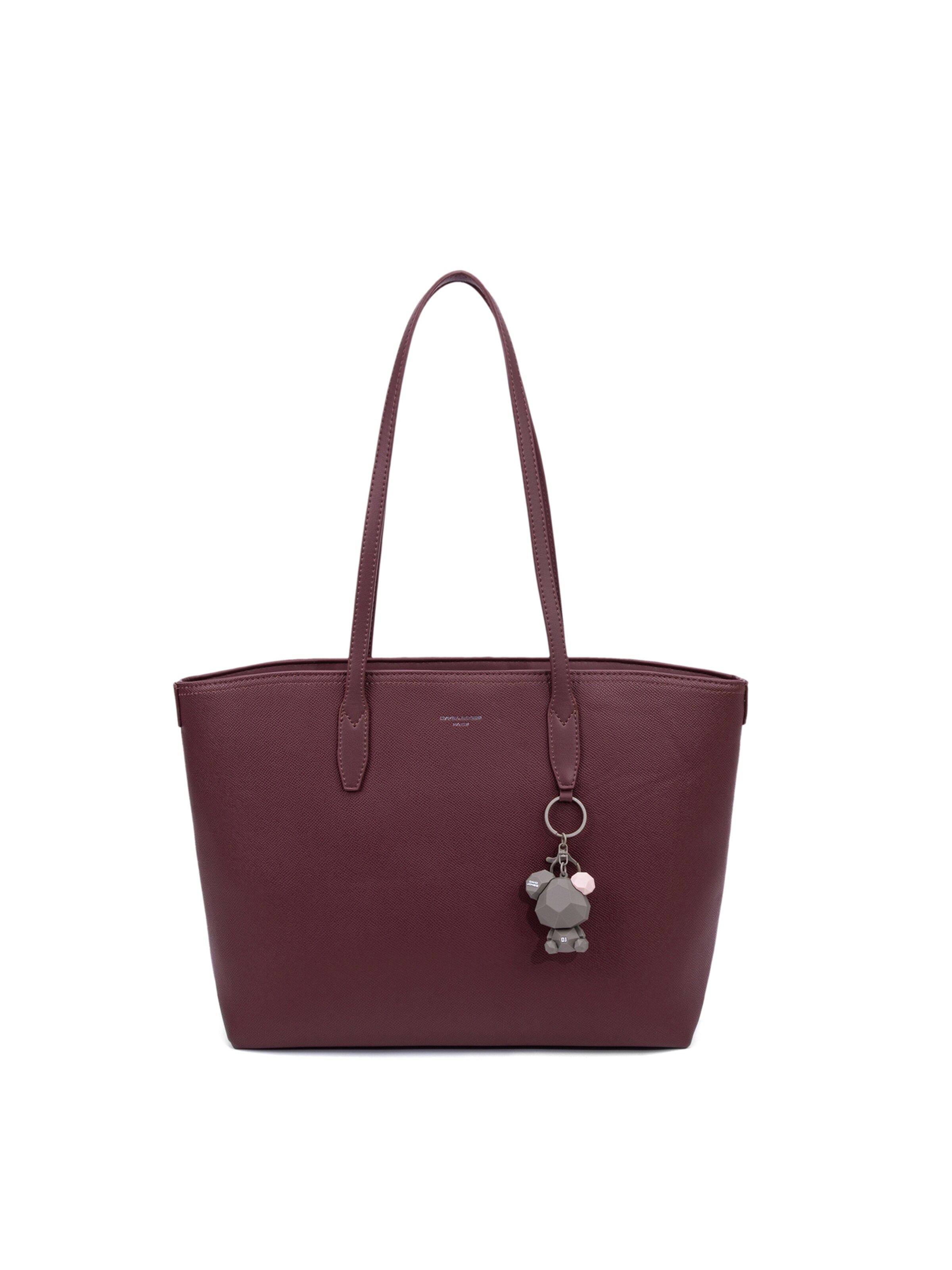 Borsa a spalla di David Jones in rosso: frontale